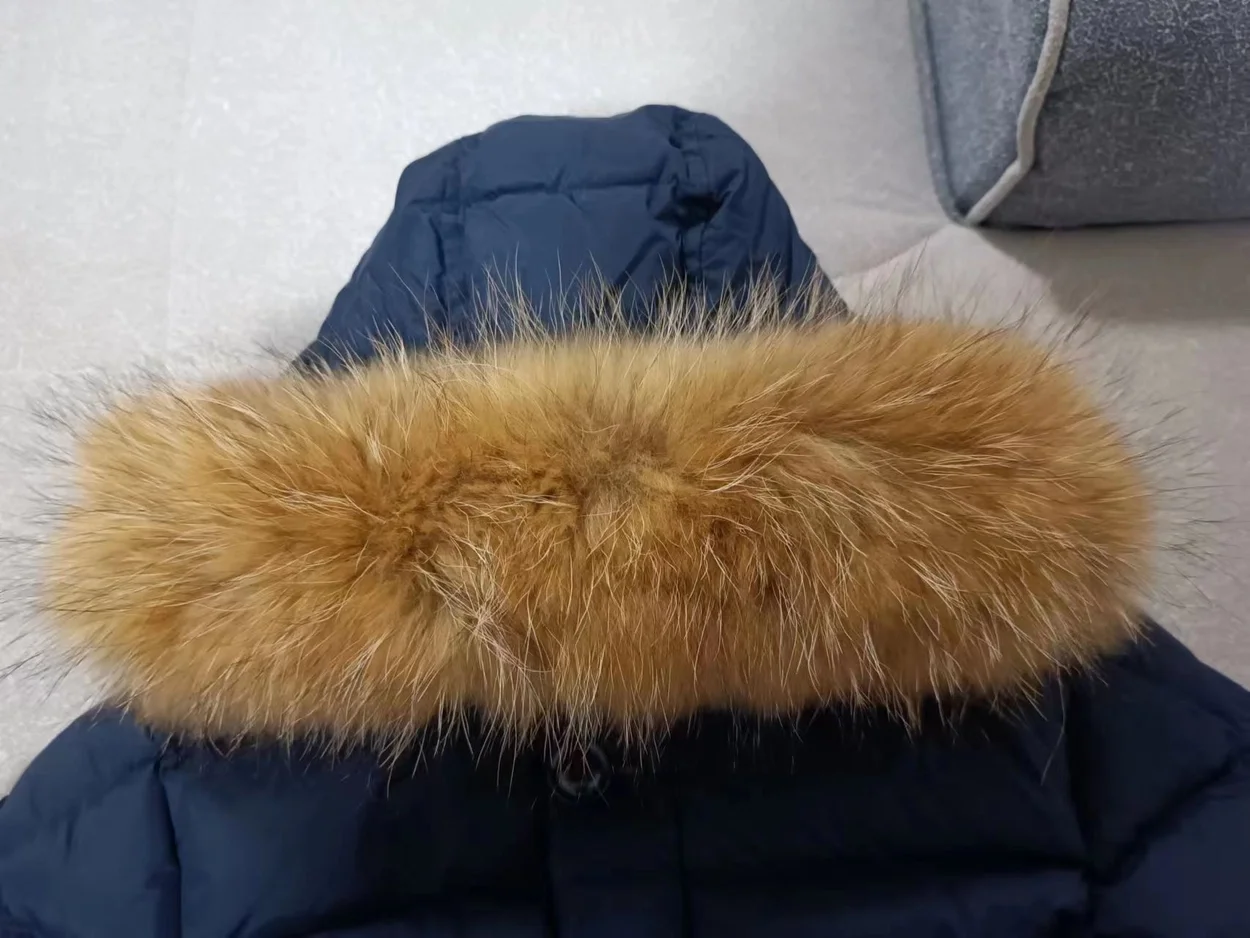 몽클레어 클루니 구스다운 패딩 자켓 네이비