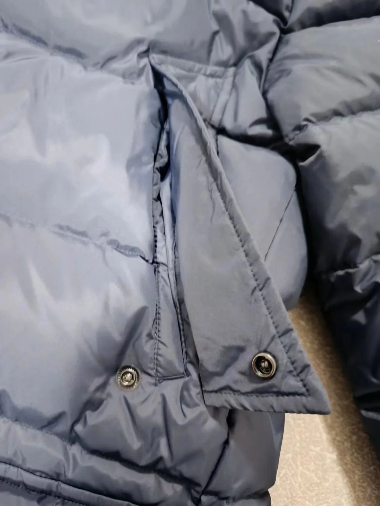 몽클레어 클루니 구스다운 패딩 자켓 네이비