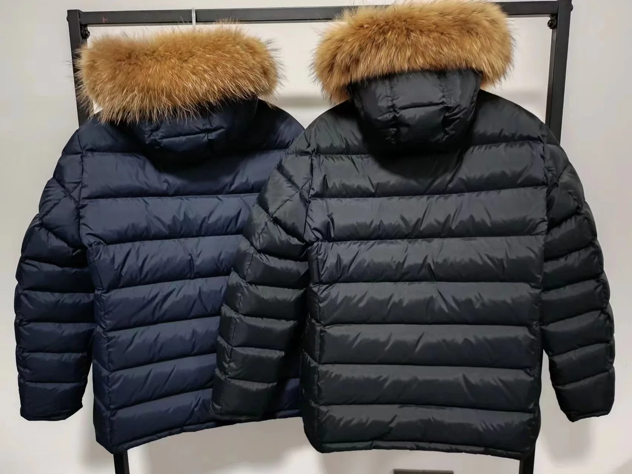 몽클레어 클루니 구스다운 패딩 자켓 네이비