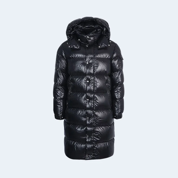 몽클레어 하노버리안 블랙 롱 패딩 자켓