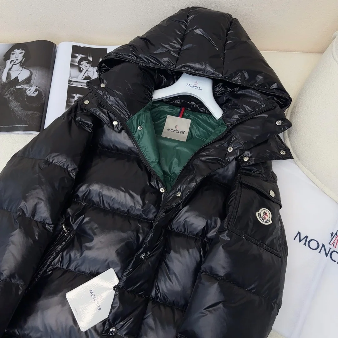 몽클레어 하노버리안 블랙 롱 패딩 자켓