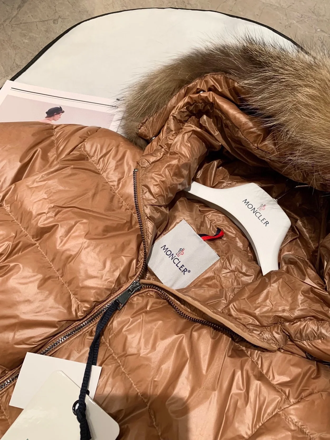 몽클레어 픽스 트립 보이드 자켓