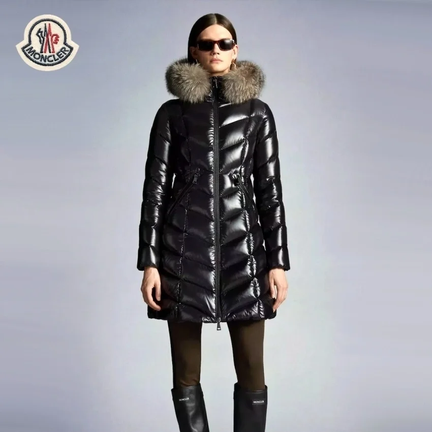 몽클레어 풀마루스 롱 다운 자켓 블랙