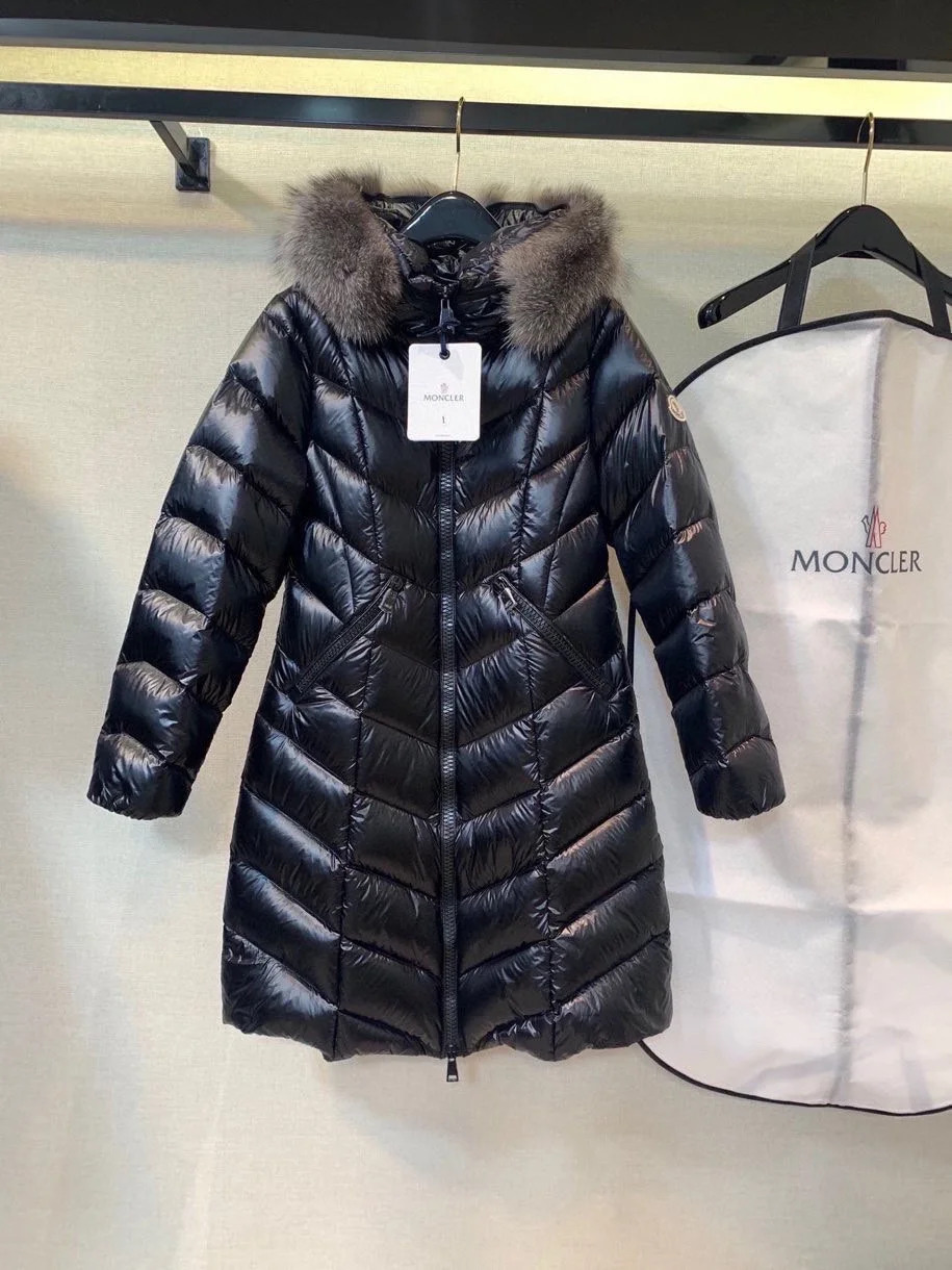 몽클레어 풀마루스 롱 다운 자켓 블랙