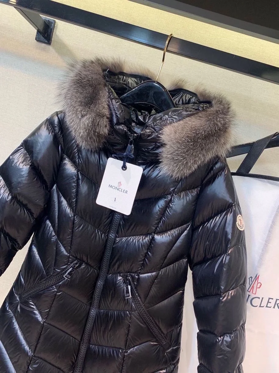 몽클레어 풀마루스 롱 다운 자켓 블랙