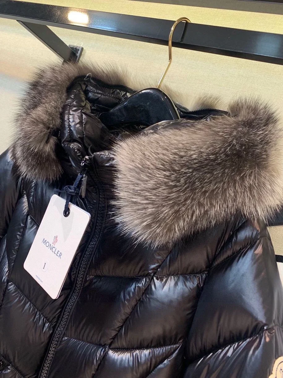 몽클레어 풀마루스 롱 다운 자켓 블랙