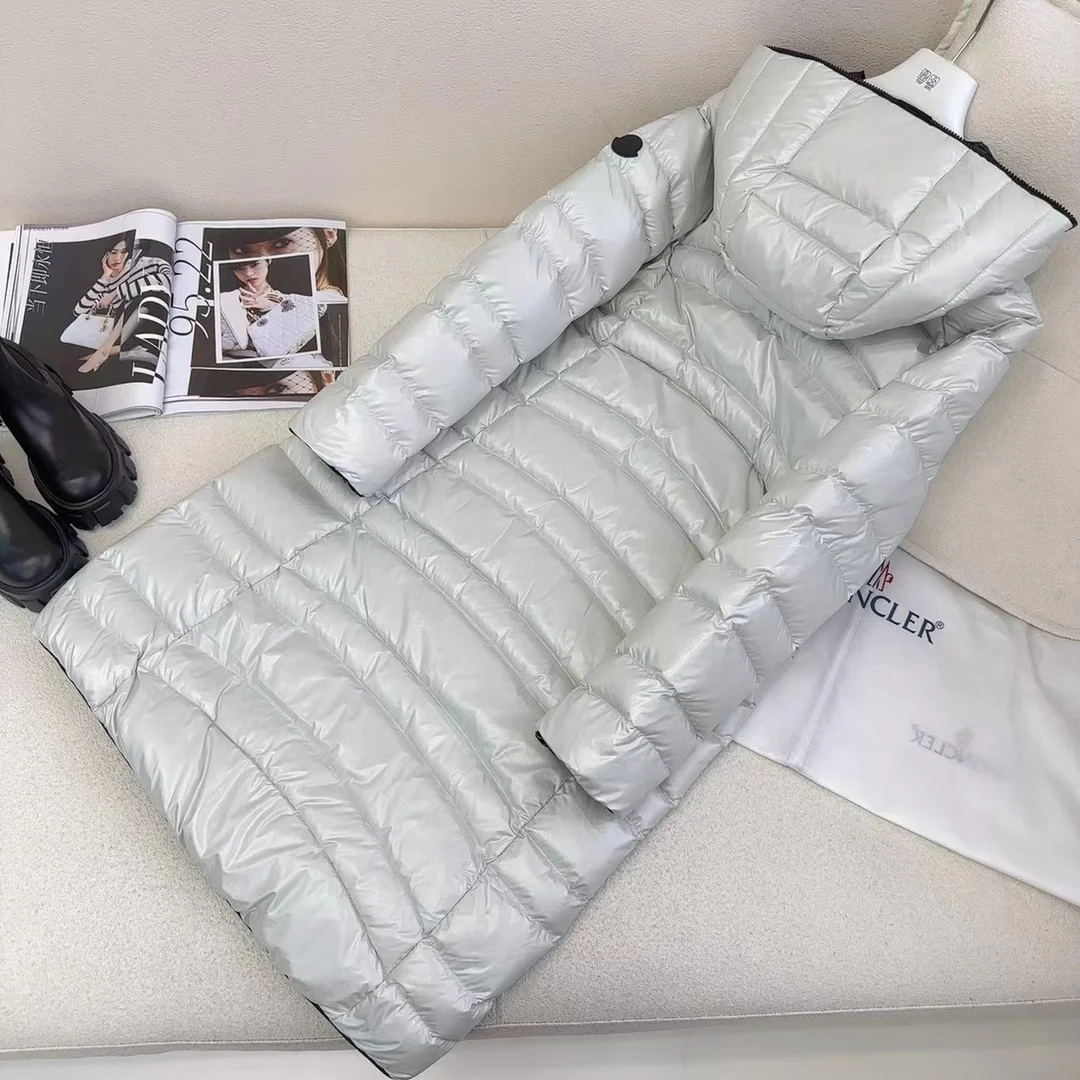 몽클레어 투먼 다운 코트 화이트