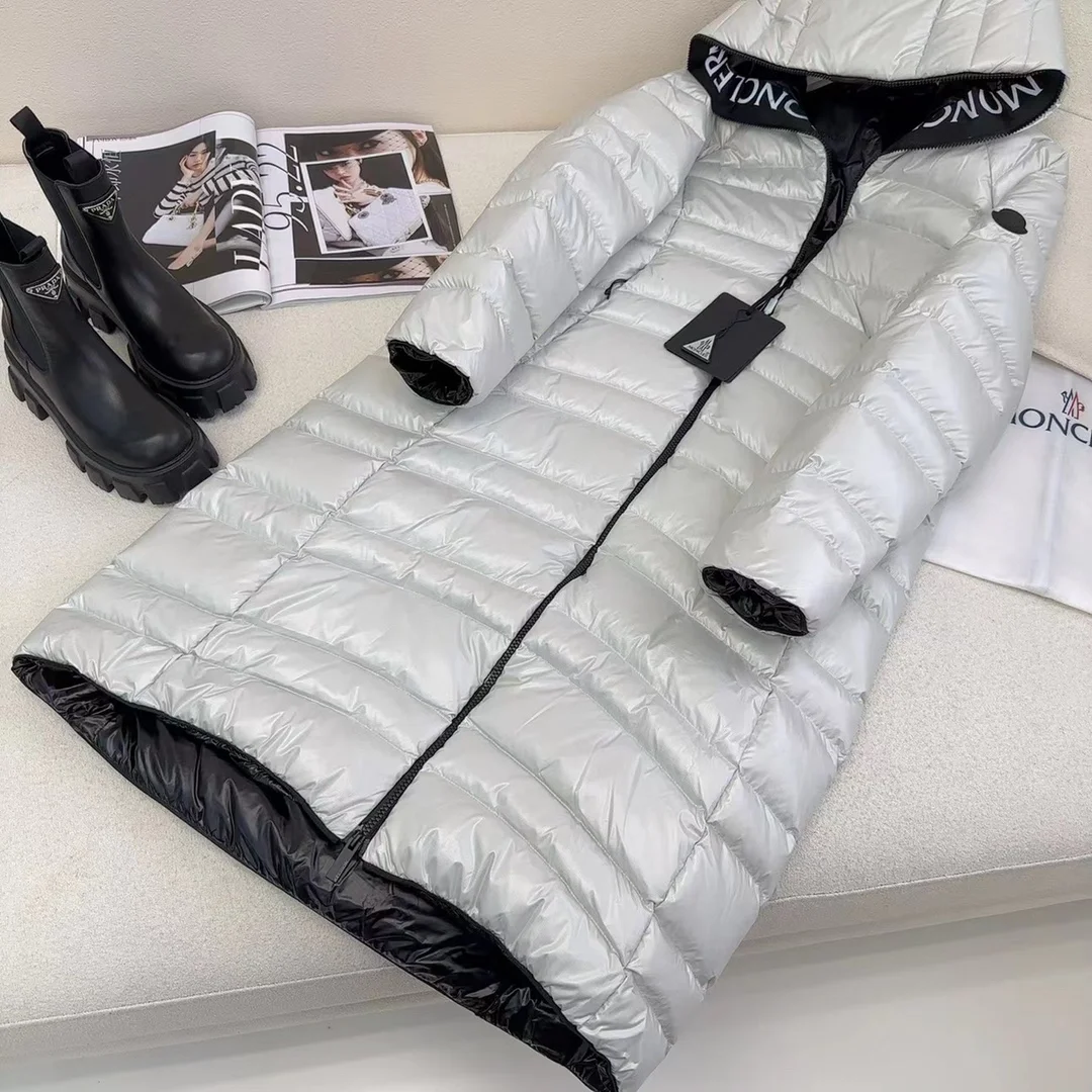 몽클레어 투먼 다운 코트 화이트