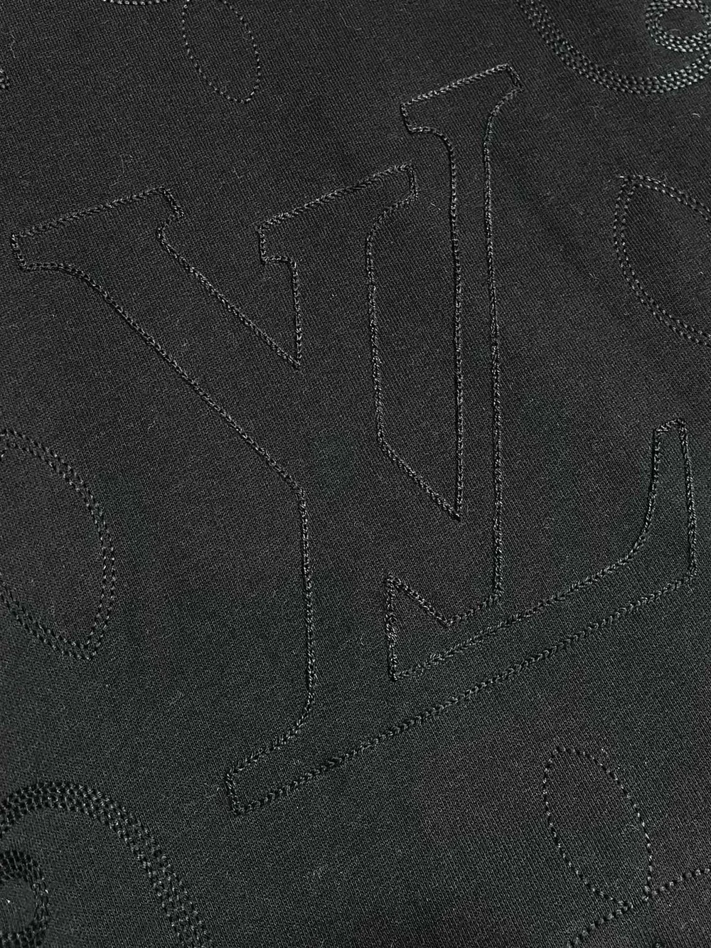 루이비통 엠브로이더드 코튼 저지 크루넥