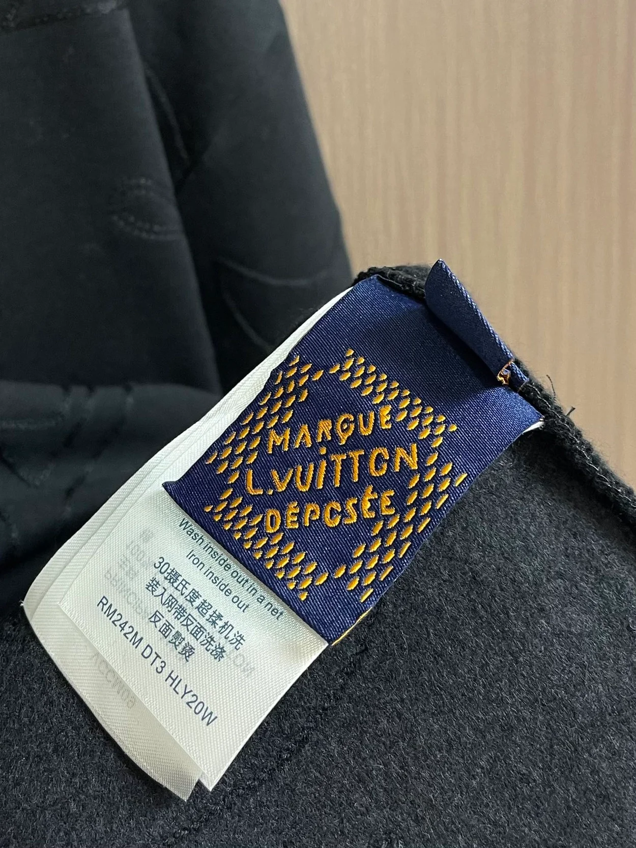 루이비통 엠브로이더드 코튼 저지 크루넥