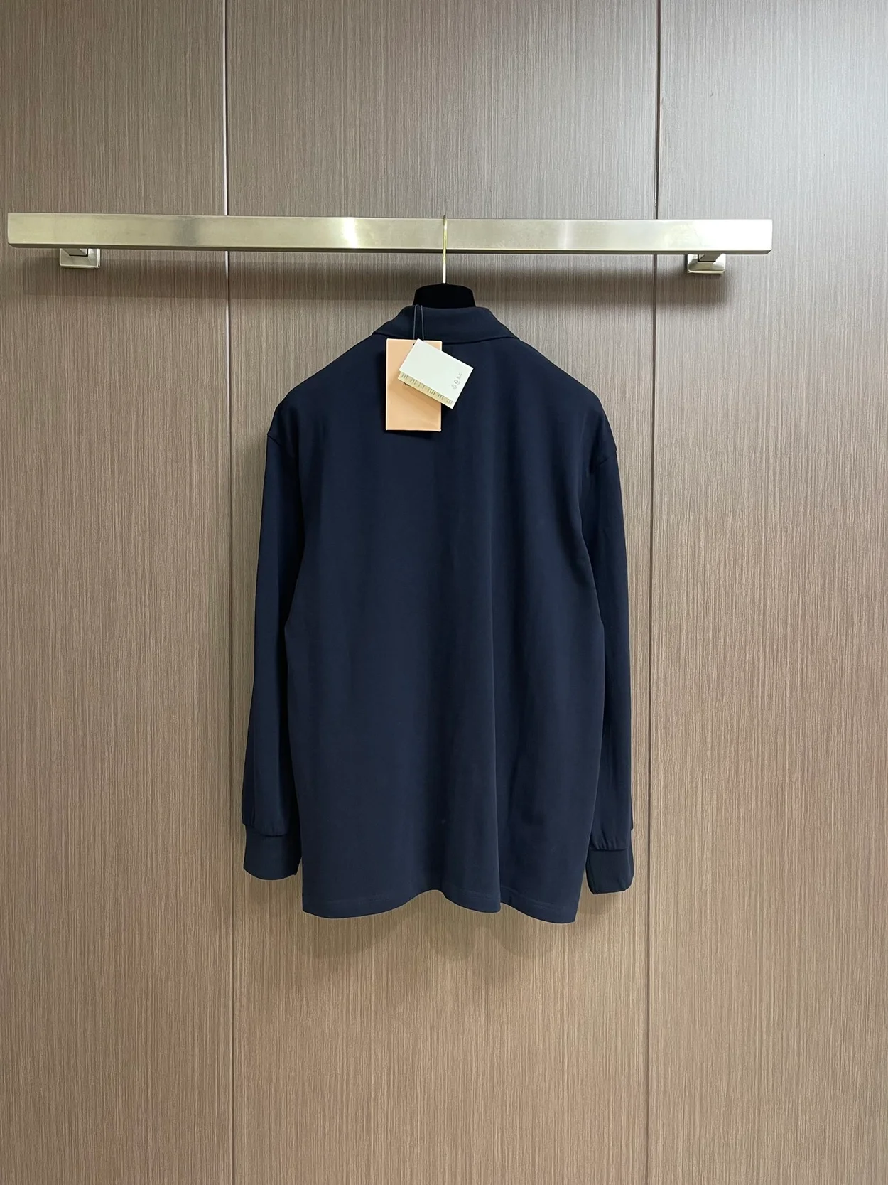 미우미우 코튼 피케 폴로 셔츠