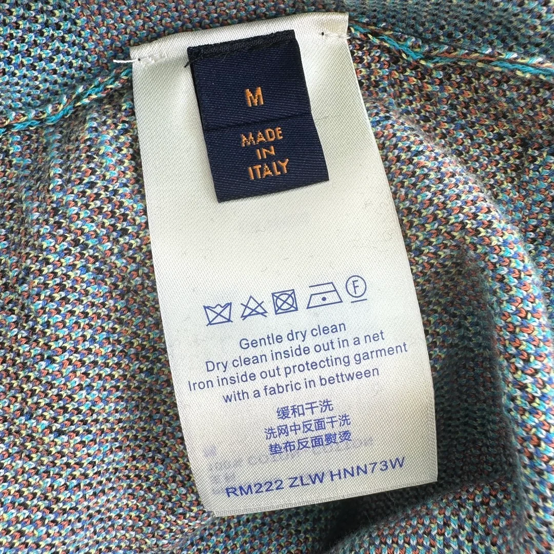 루이비통 자카드 코튼 크루넥