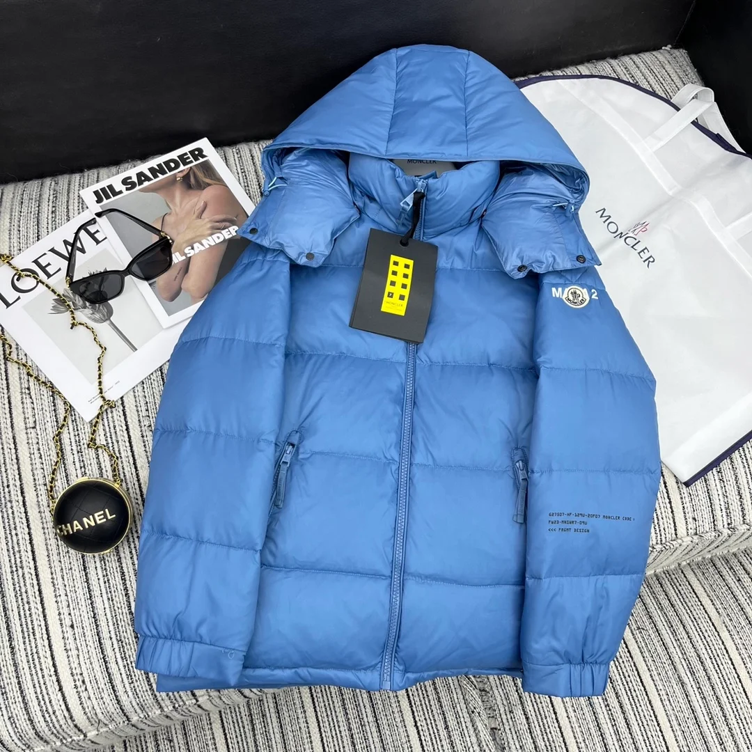 몽클레어 아칸서스 쇼트 다운 자켓 블루