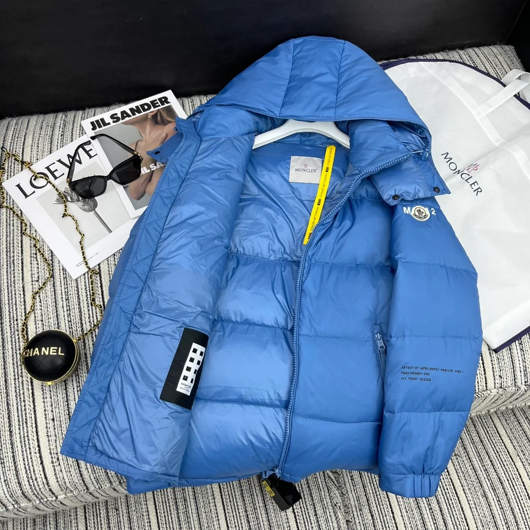 몽클레어 아칸서스 쇼트 다운 자켓 블루