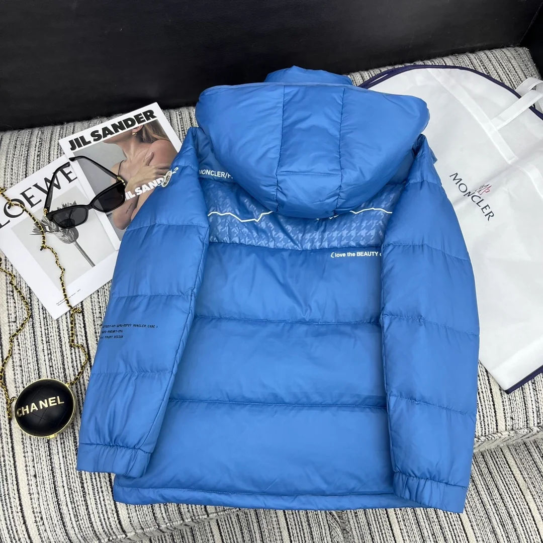 몽클레어 아칸서스 쇼트 다운 자켓 블루