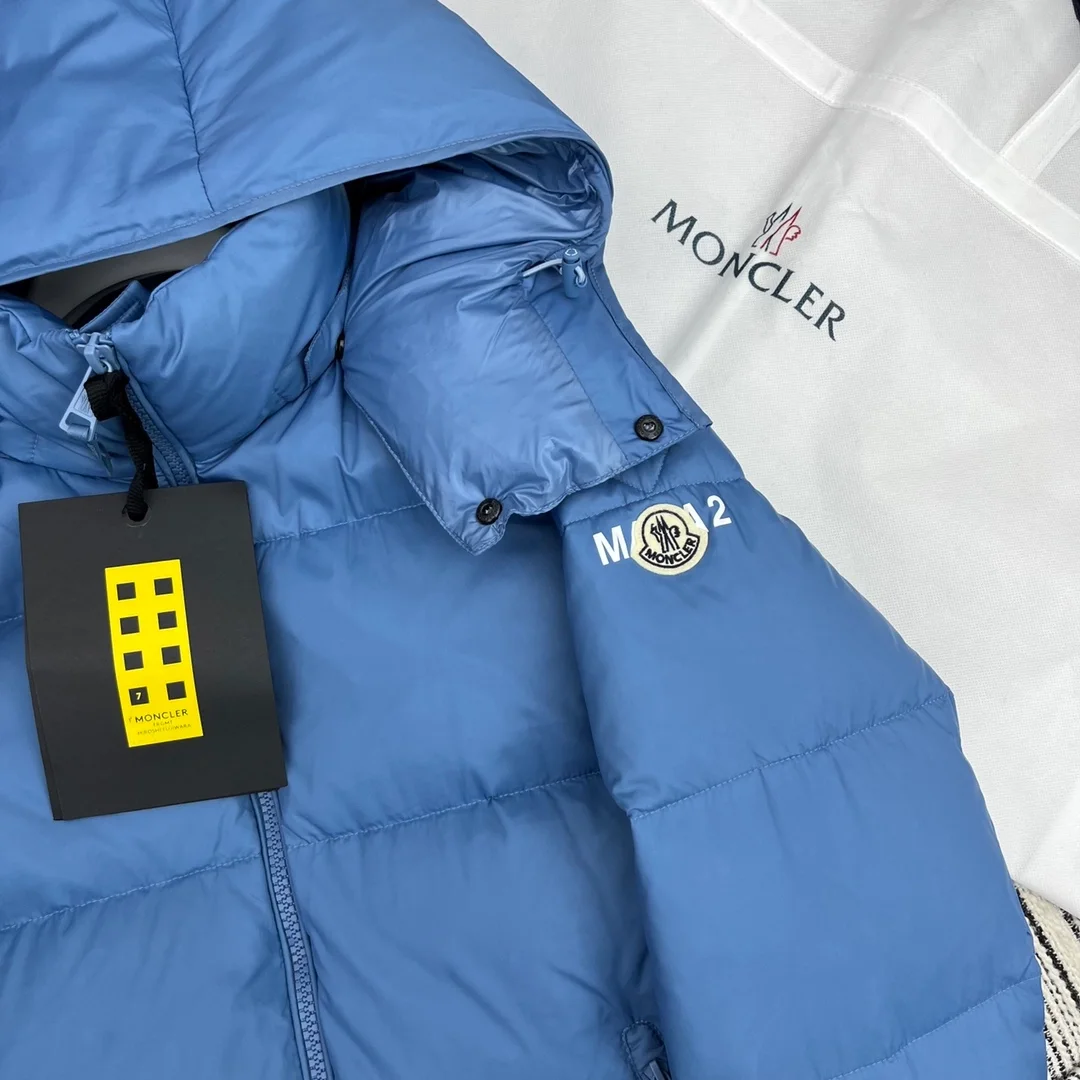 몽클레어 아칸서스 쇼트 다운 자켓 블루