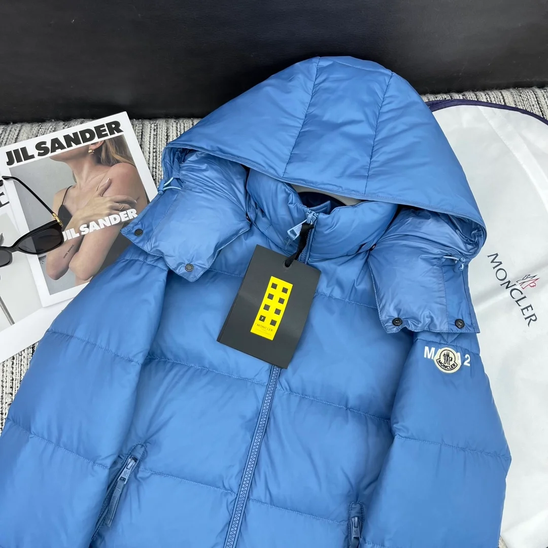 몽클레어 아칸서스 쇼트 다운 자켓 블루