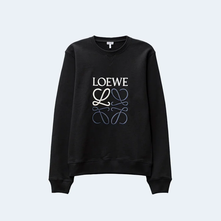 로에베 아나그램 레귤러 핏 스웨트셔츠