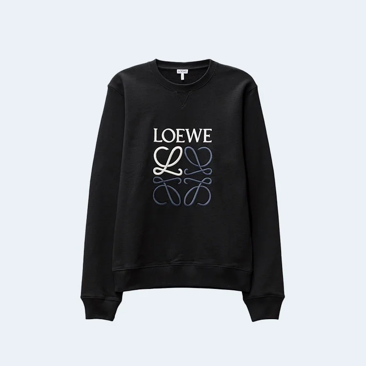 로에베 아나그램 레귤러 핏 스웨트셔츠