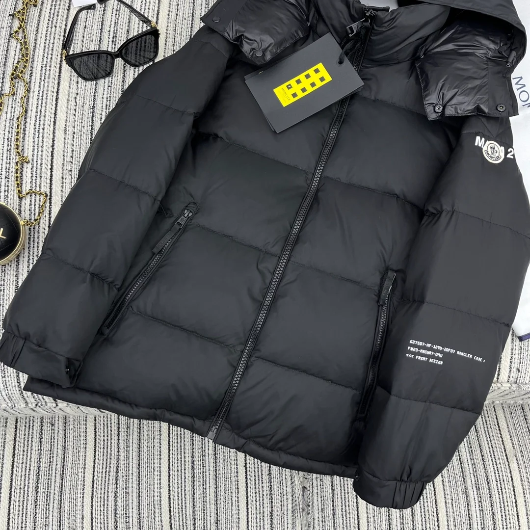 몽클레어 아칸서스 쇼트 다운 자켓 블랙