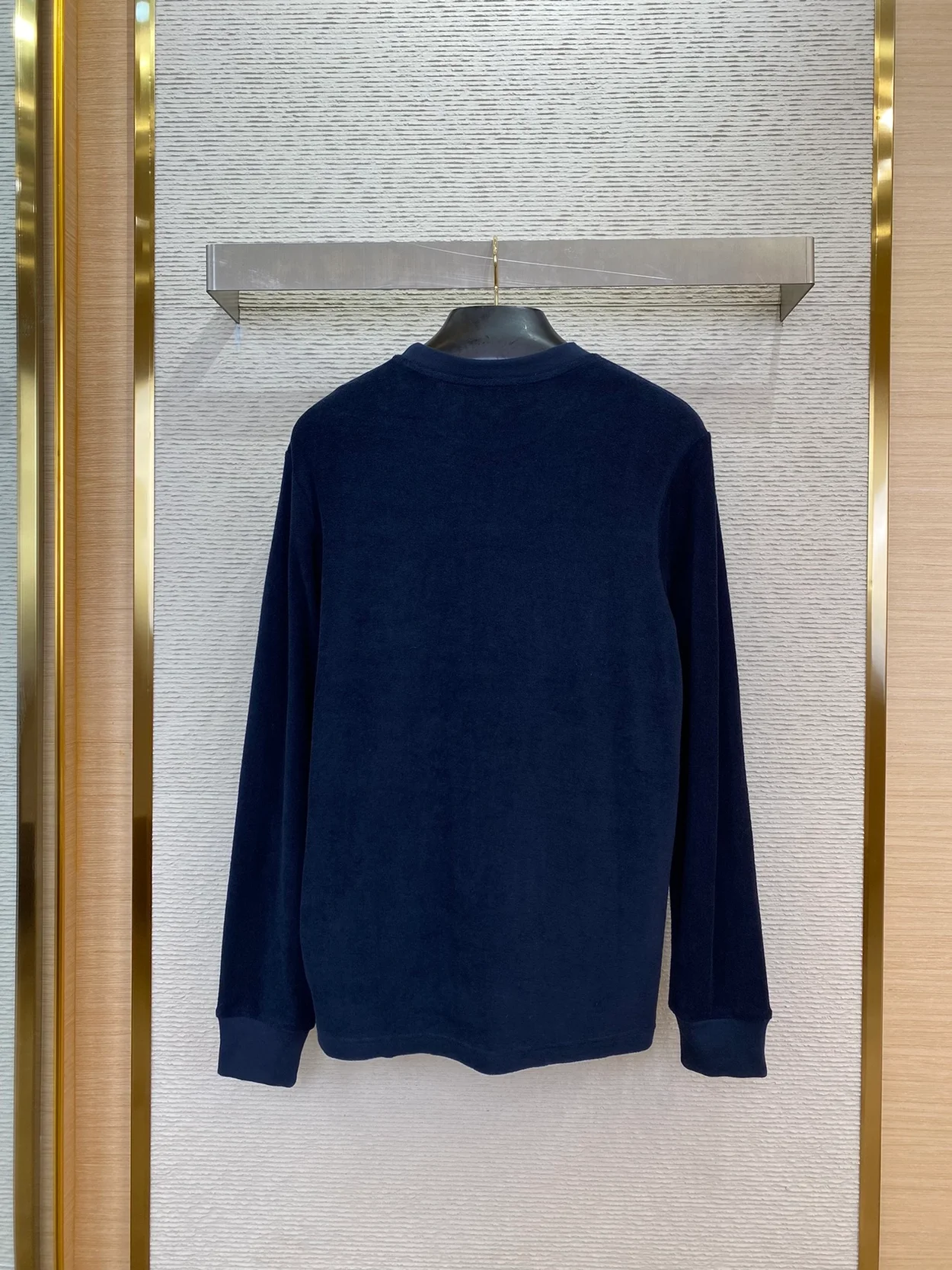 몽클레어 자수 로고 스웨트셔츠