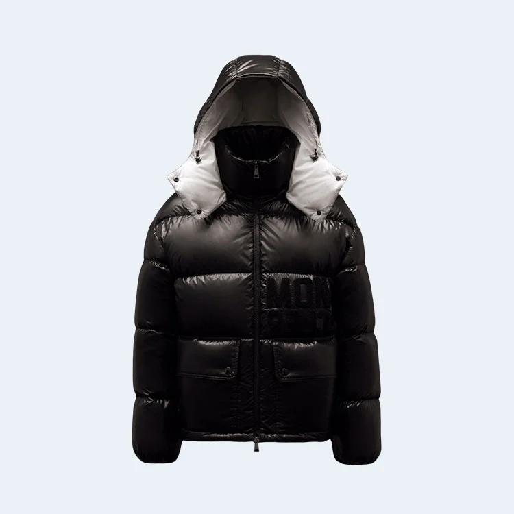 몽클레어 아바예 쇼트 다운 자켓 블랙