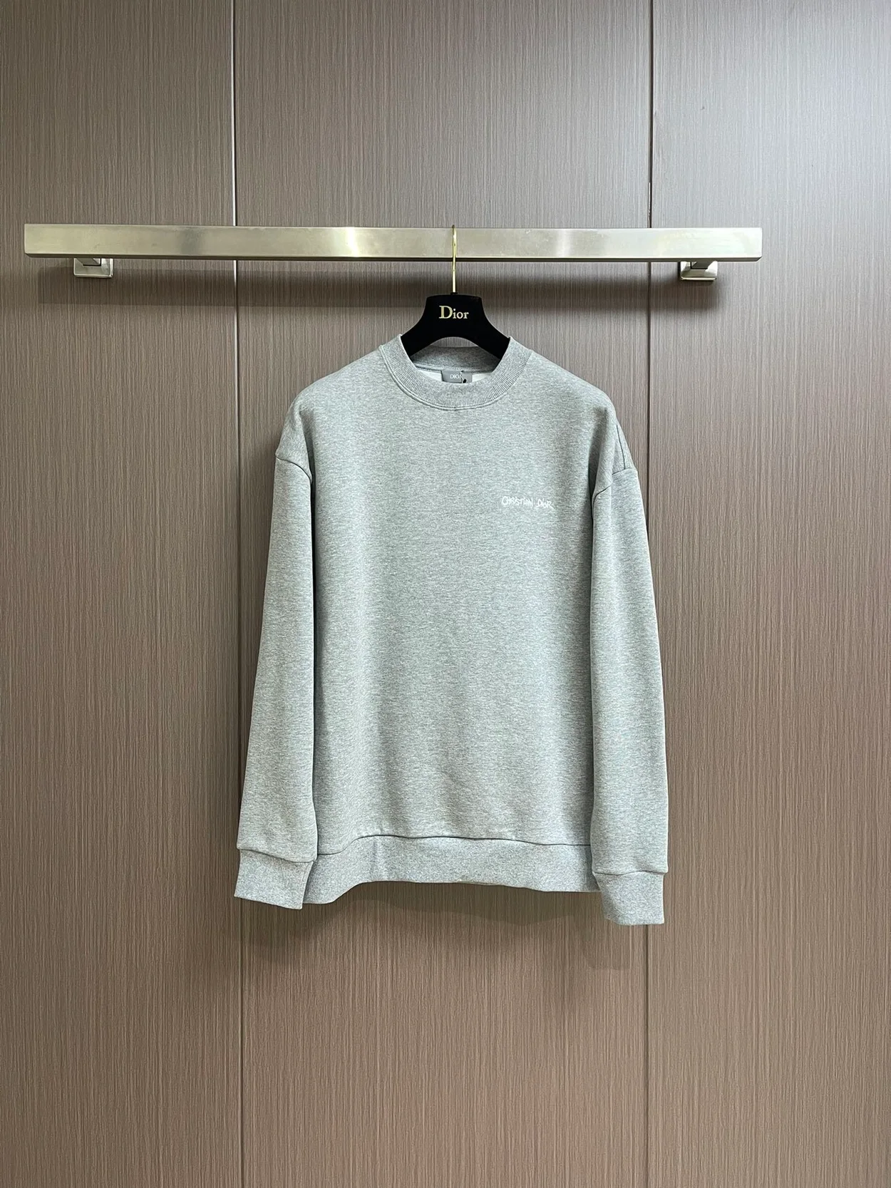 디올 크리스찬 디올 태그 오버사이즈 핏 스웨트셔츠