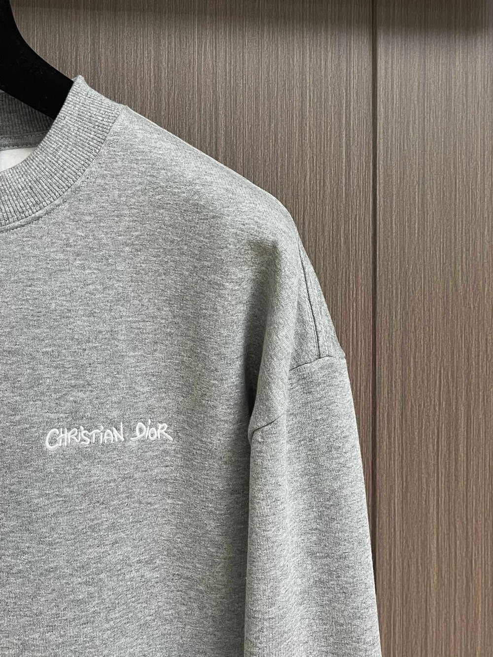 디올 크리스찬 디올 태그 오버사이즈 핏 스웨트셔츠