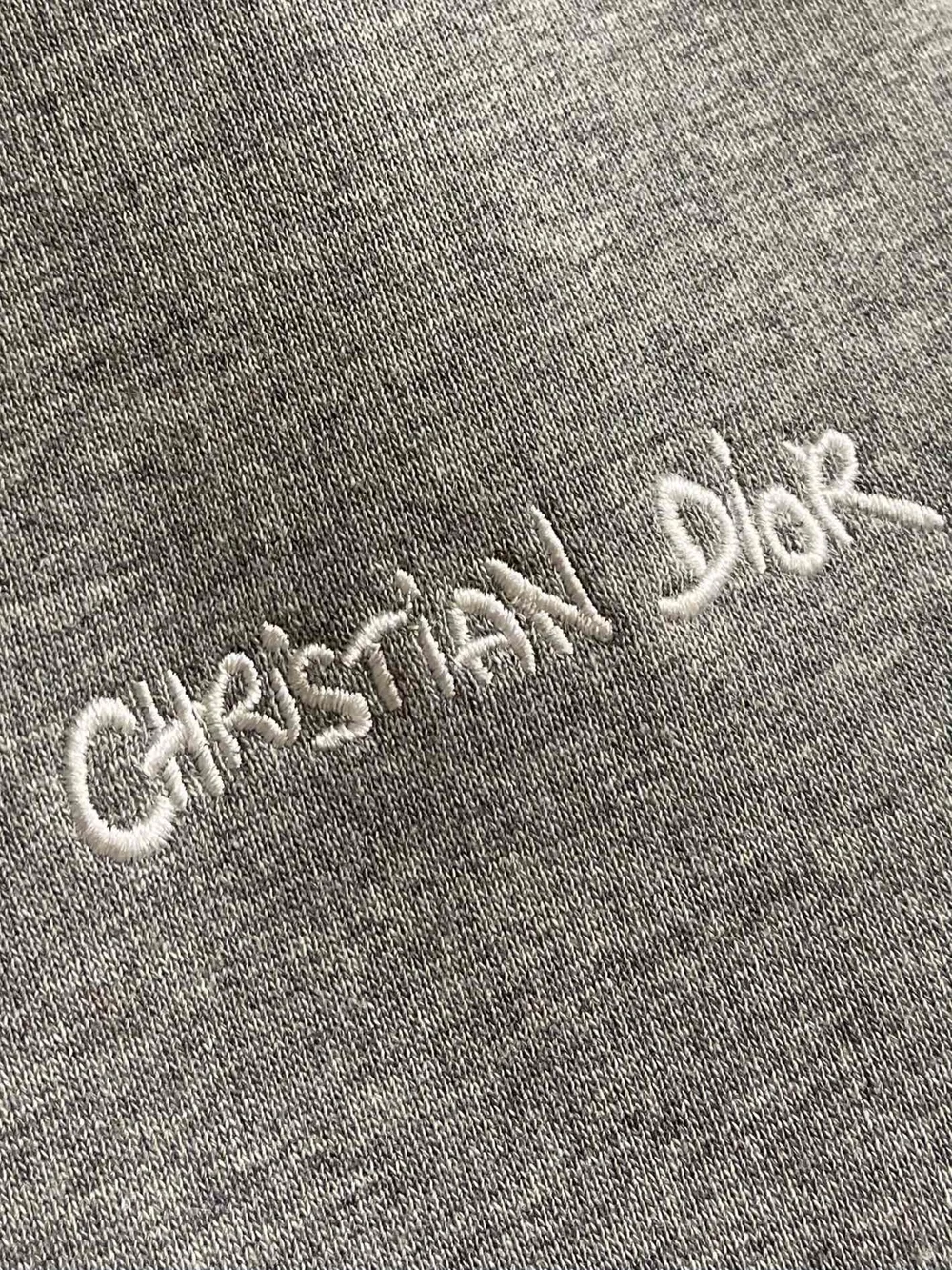 디올 크리스찬 디올 태그 오버사이즈 핏 스웨트셔츠