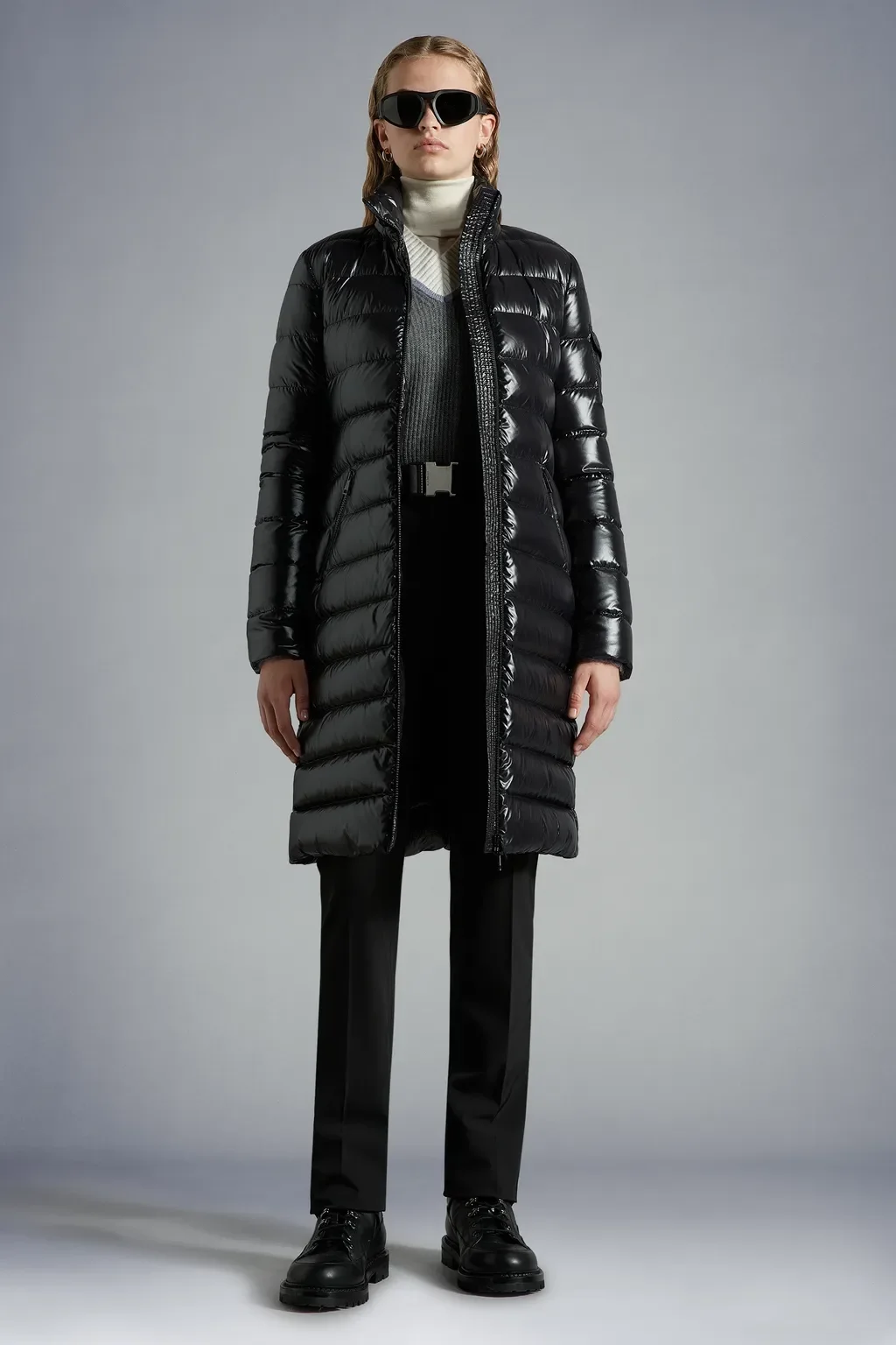 몽클레어 모카 롱 다운 자켓