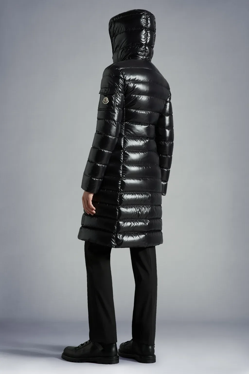 몽클레어 모카 롱 다운 자켓