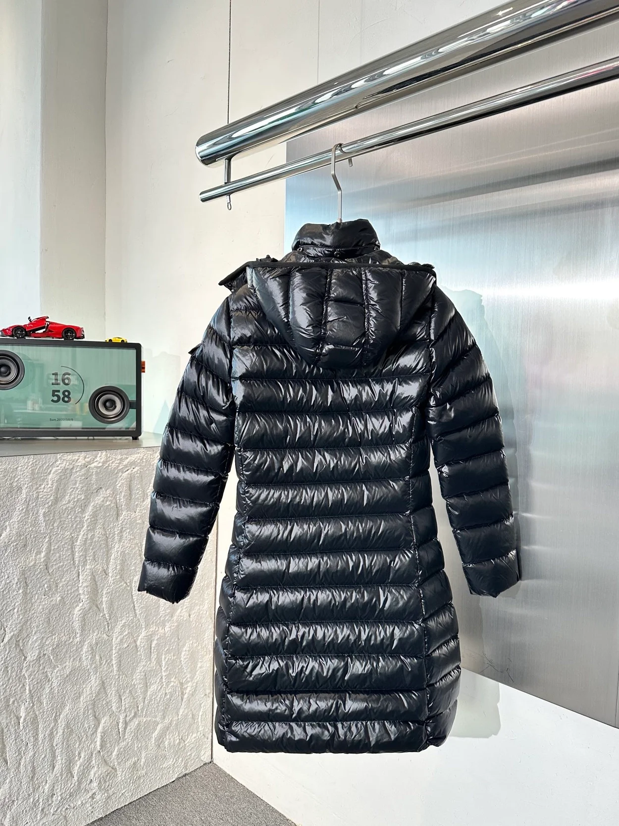 몽클레어 모카 롱 다운 자켓