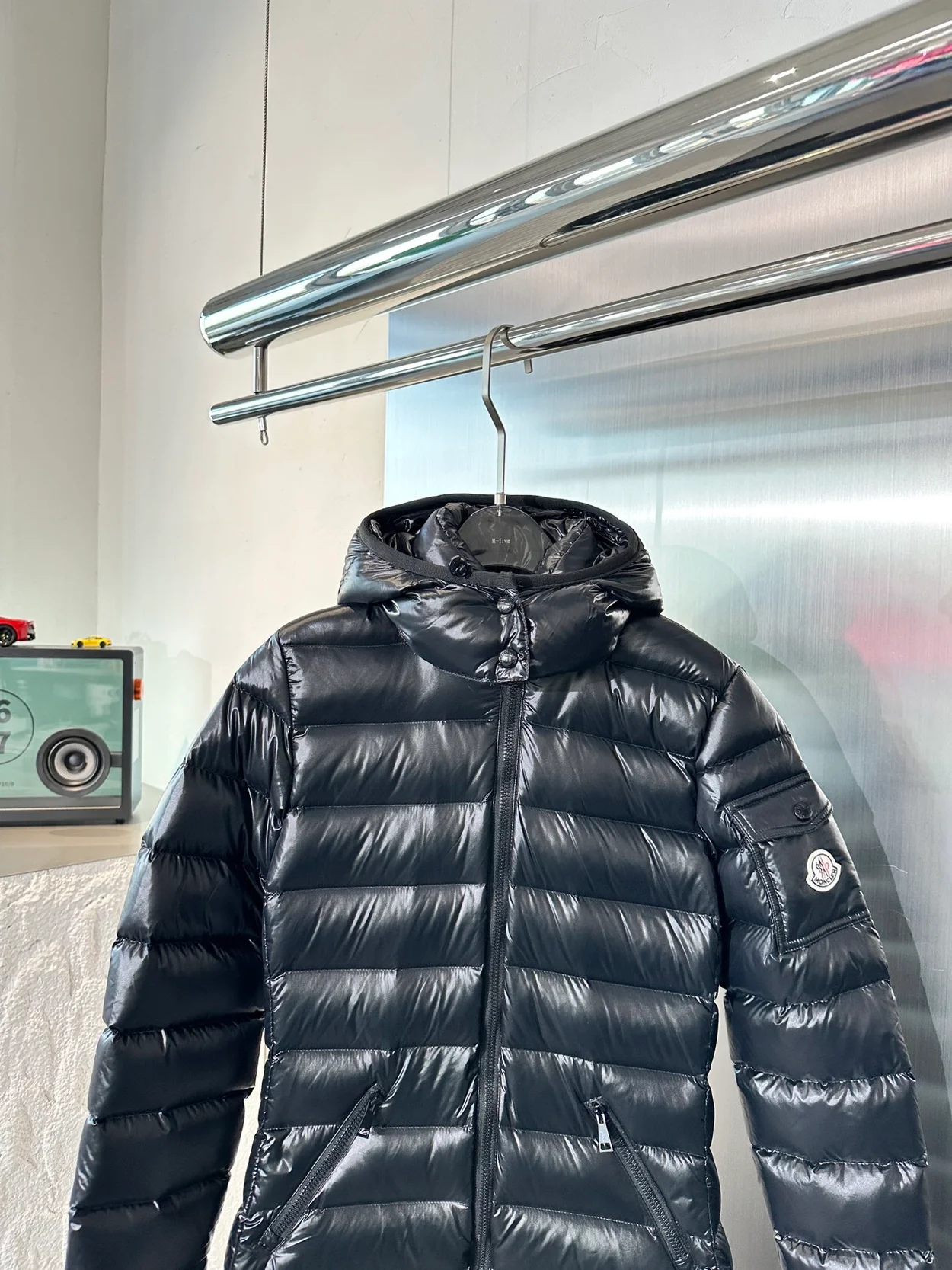 몽클레어 모카 롱 다운 자켓