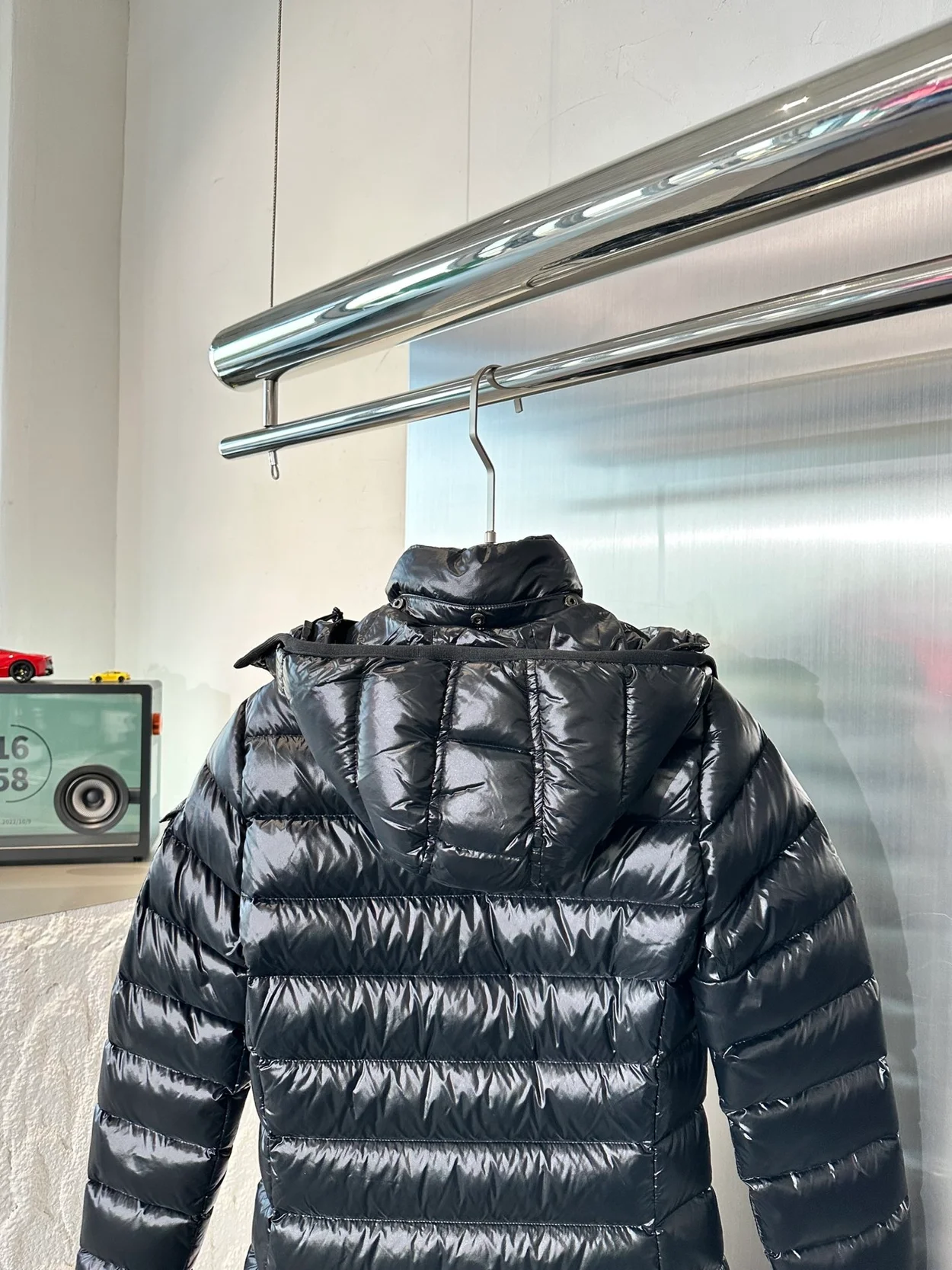 몽클레어 모카 롱 다운 자켓