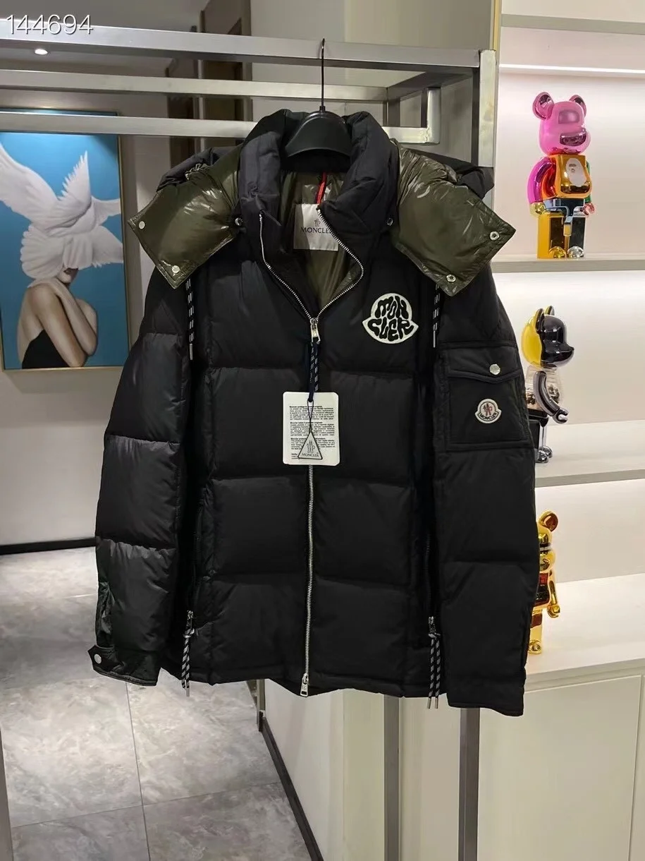 몽클레어 마리벨레스 쇼트 다운 자켓 블랙