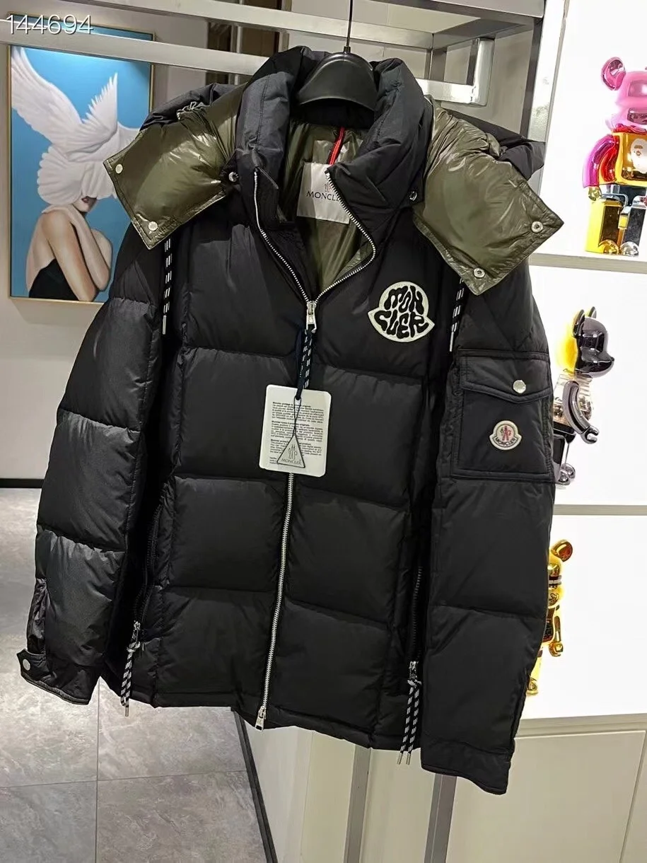 몽클레어 마리벨레스 쇼트 다운 자켓 블랙