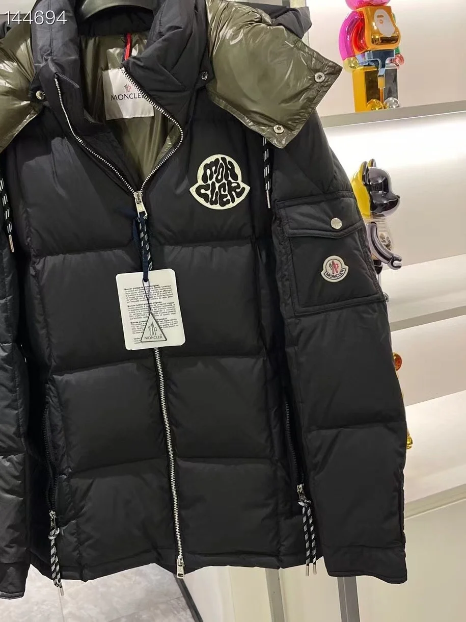 몽클레어 마리벨레스 쇼트 다운 자켓 블랙