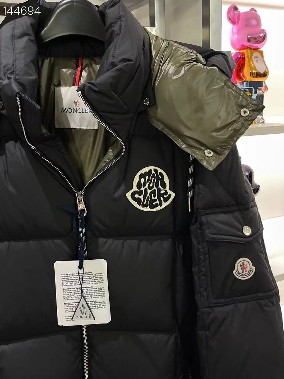 몽클레어 마리벨레스 쇼트 다운 자켓 블랙