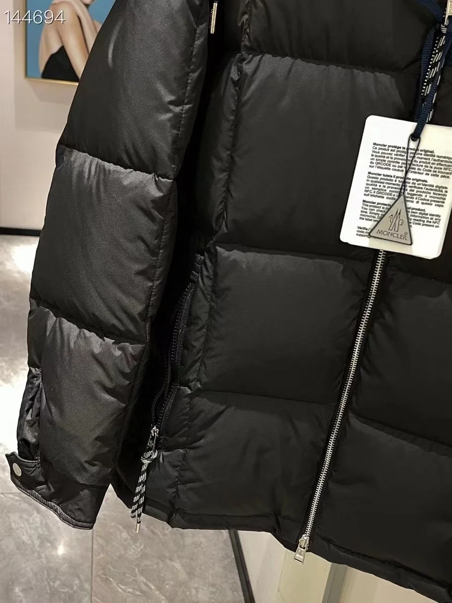 몽클레어 마리벨레스 쇼트 다운 자켓 블랙