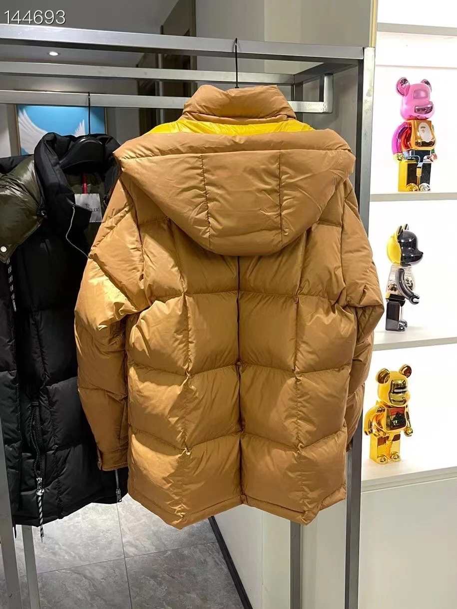 몽클레어 마리벨레스 쇼트 다운 자켓 브라운