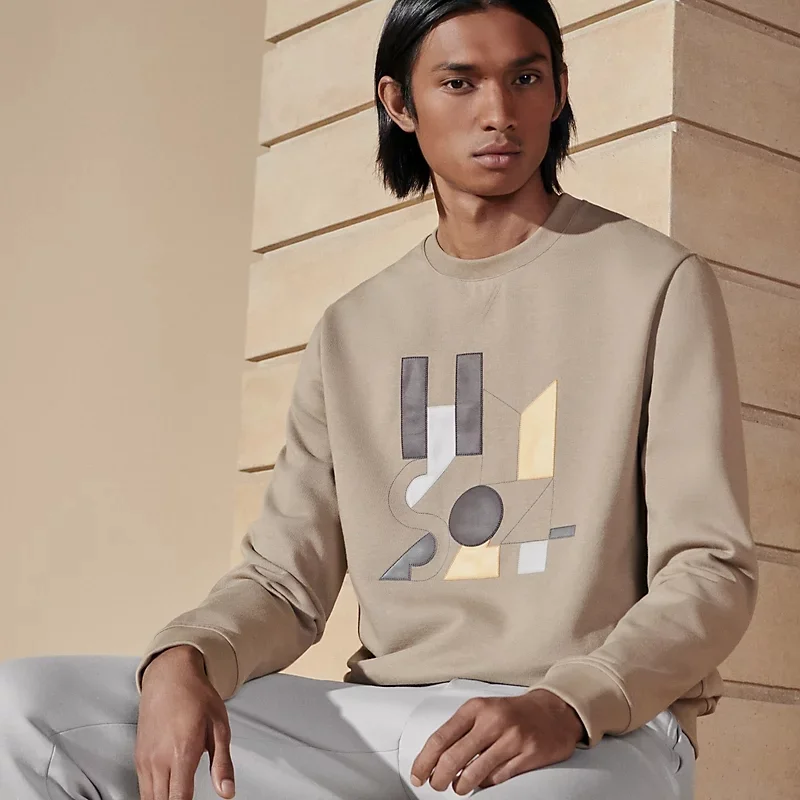 에르메스 크루넥 스웨터