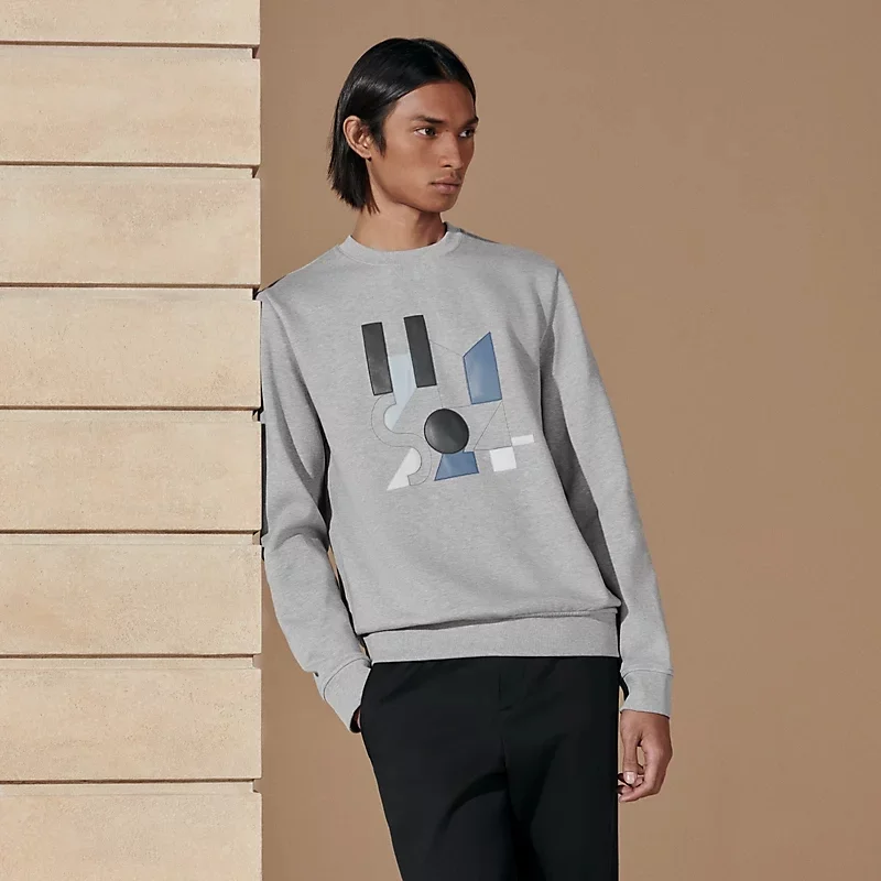 에르메스 크루넥 스웨터