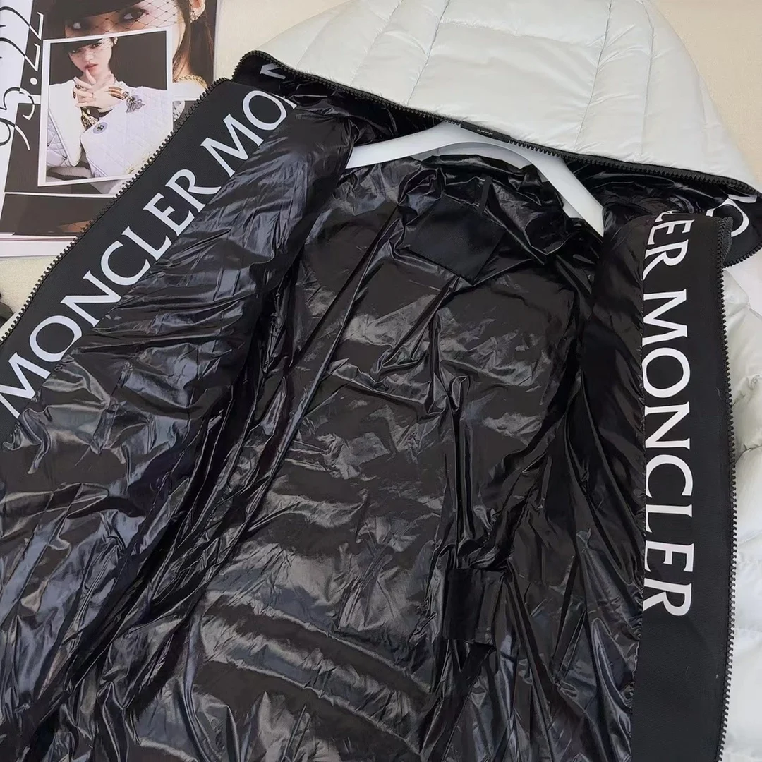 몽클레어 날레이 쇼트 다운 자켓 화이트