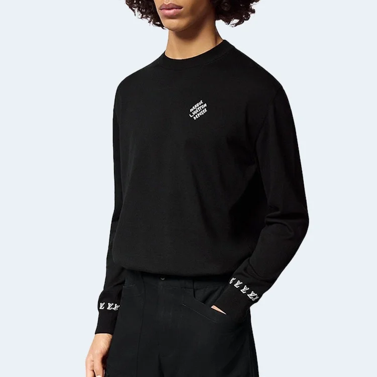 루이비통 롱 슬리브드 코튼 크루넥 1AFQSN 350