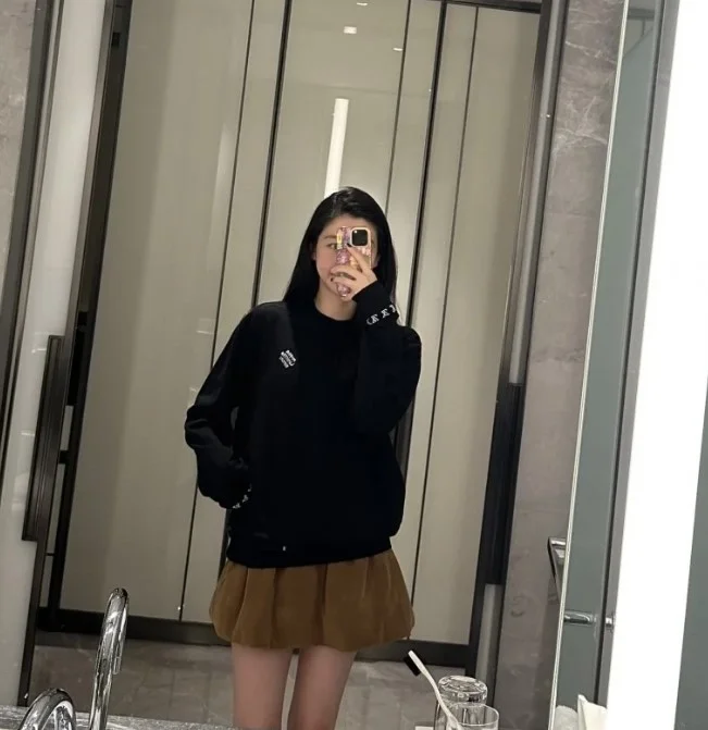 루이비통 롱 슬리브드 코튼 크루넥 1AFQSN 350