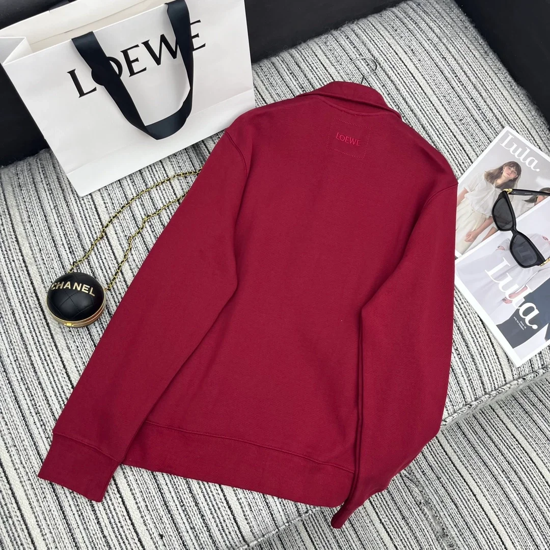 로에베 집업 스웨트셔츠