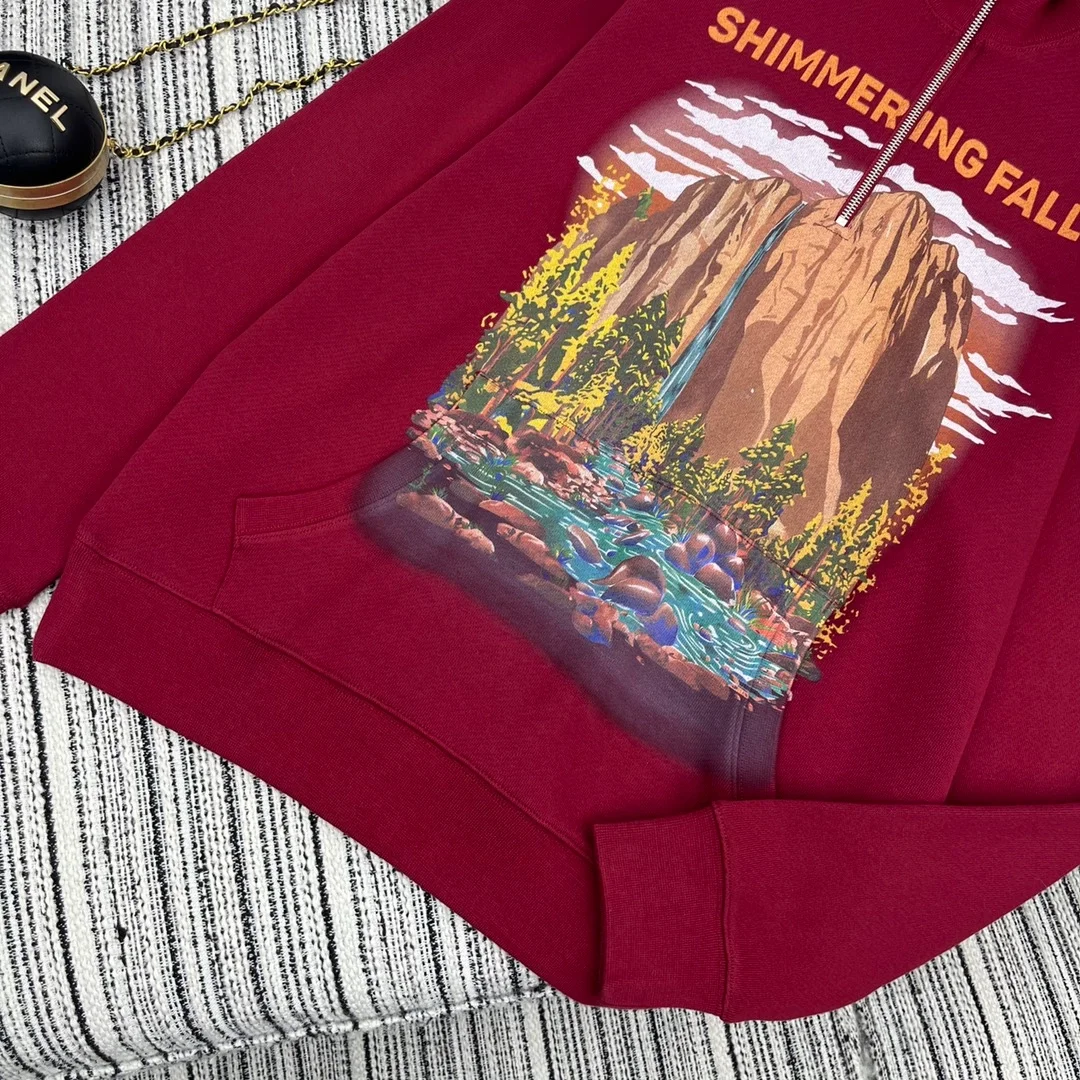 로에베 집업 스웨트셔츠