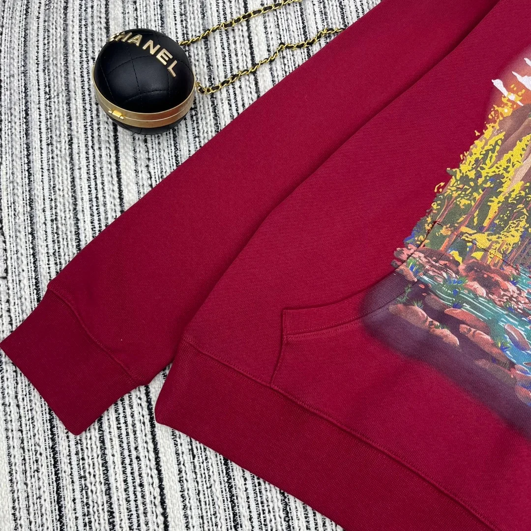 로에베 집업 스웨트셔츠