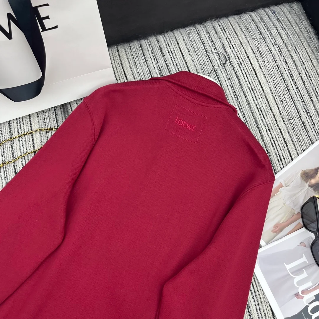 로에베 집업 스웨트셔츠