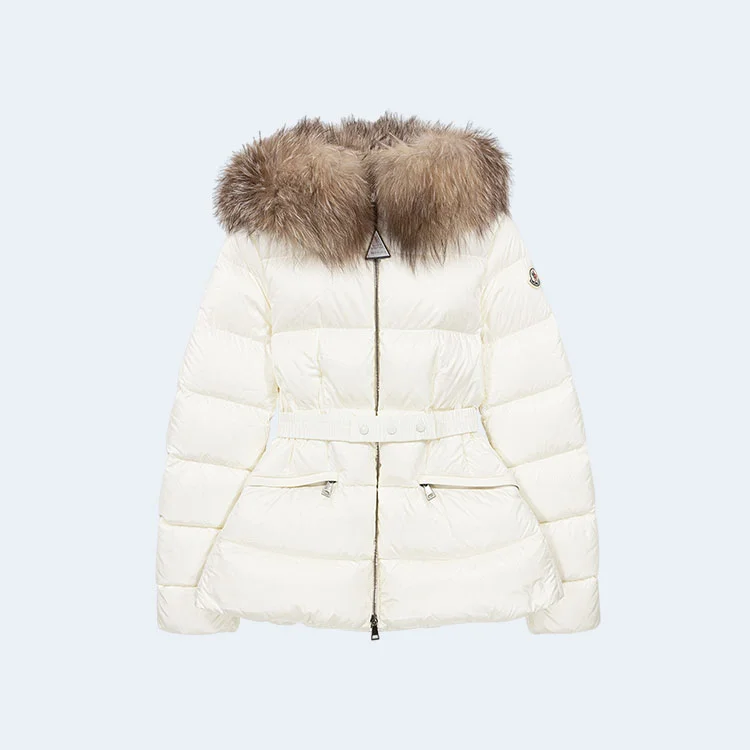 몽클레어 BOED 화이트 퍼후드 패딩 자켓